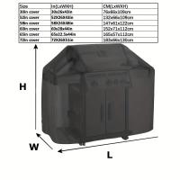 Cubierta Para Barbacoa Impermeable Y Antipolvo Exterior Grill Cover Protector De Lluvia Para Barbacoa Redonda Weber De Alta Resistencia - details 1