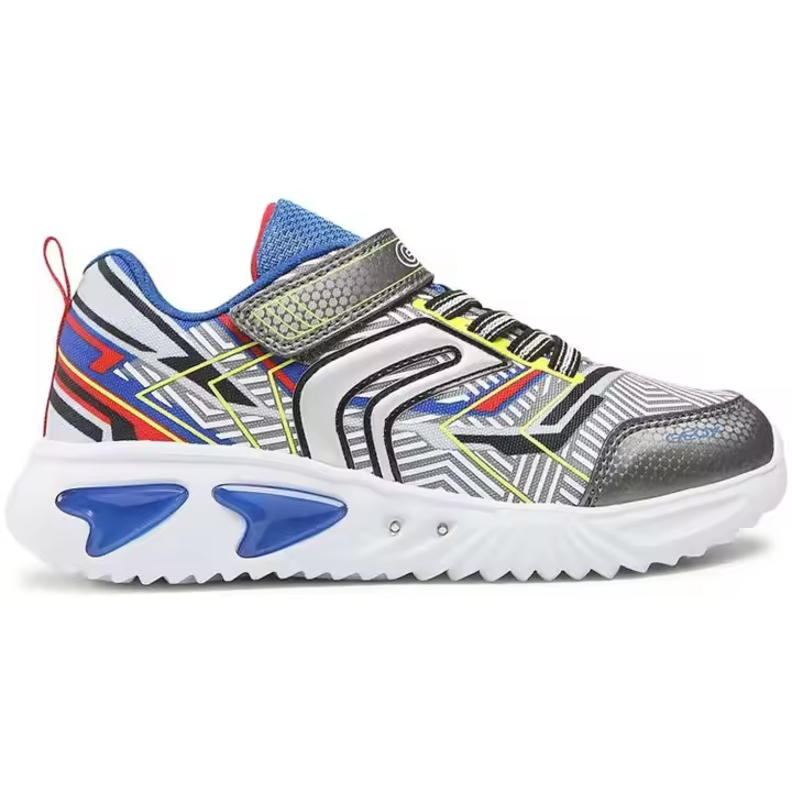 Zapatillas Geox Assister Gris Niño - 1