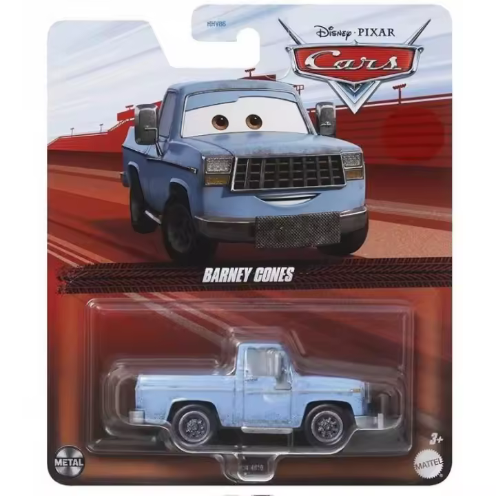 Disney Cars coche Barney Cones Mattel HTX84 - 1