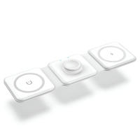 Cargador Inalámbrico Magnético 3 en 1 - Estación de carga inalámbrica magnética 3 en 1 - Carga Rapida - Cargador plegable multifuncional de 15 W para iPhone, AirPods y Appel Watch. - details 0