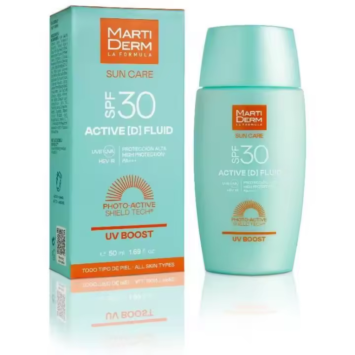 Martiderm® Sun Care Active D Fluid Uv Boost Spf30 50Ml - 1