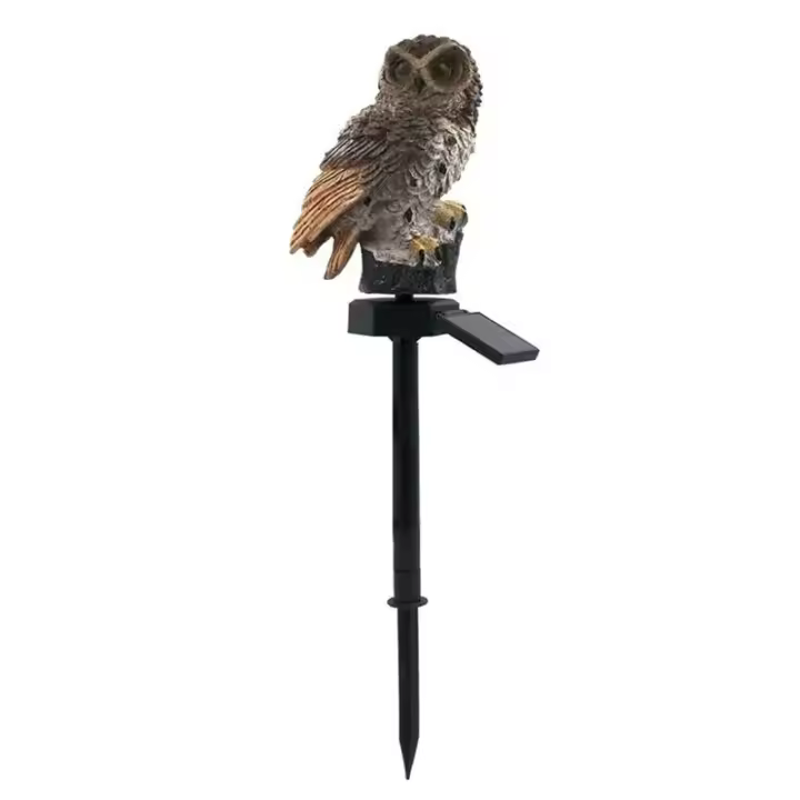 Lámpara Solar De Oso Pardo Luz De Tierra Para Jardín Exterior Impermeable Decorativa Para Camino Y Patio Con Luz LED Incluida Tamaño 10m Estilo Moderno - 1