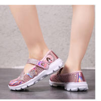 Sandalias De Playa Para Niñas Verano Antideslizantes Transpirables Talla 26-36 Con Diseño De Flores Zapatos Planos Casuales De Suela EVA - details 10