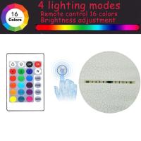 Lámpara De Noche LED Control Remoto Táctil Spiderman VS Venom 7/16 Colores Regalo Para Niños Decoración De Mesa Juguete - details 10
