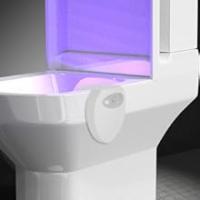 Luz Ultravioleta Para Vater, Luces Nocturna para Water (WC) Led, UV Esterilizador 16 Colores Sensor de Movimiento luz LED Automática Inodoro Luz para Baño, Facil de Limpia y Usar 100% Impermeable - details 2