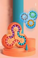 Nuevo Dardo Inteligente De Seis Lados Rotación De Dedo Juguete Antiestrés Educativo Para Niños Regalo Cubo De Dedo Mágico - details 0