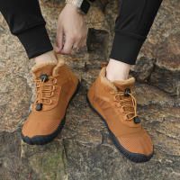 Botas De Invierno Para Hombres Y Mujeres Zapatos Casuales De Nieve Botas De Pies Calientes Para Exteriores Trabajo Zapatillas De Neopreno Cremallera Ajuste Tamaño 36-47 - details 14