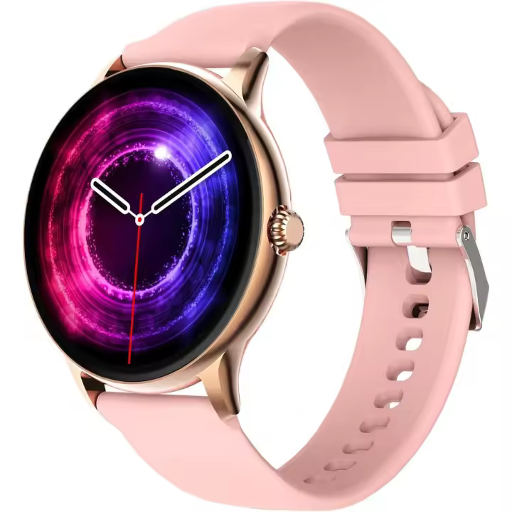 Smartwatch Mujer ighthatch Reloj Inteligente para Mujeres - Llamadas, Impermeable, 1,39 "Pantalla Táctil + 20 Modos, Podómetro, Monitoreo Cardíaco y Sueño - 1