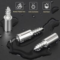 Soporte De Estante Con Tornillo Auto-Aparpillero 100/10 Piezas Para Armario Soporte De Capa Con Gancho Para Septum Y Tornillo Antideslizante - details 3