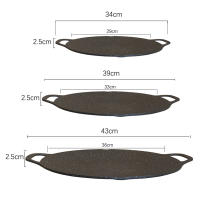 Sartén De Asado Al Aire Libre Antiadherente Para Barbacoa Y Camping Placa De Fritura Grill Pan Ecológica Para Estufa De Gas Y Inducción - details 14
