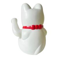 Gato De La Suerte Con Brazo Moviéndose Electrónico 5 Pulgadas Decoración Para Tienda Nueva Regalo Armadura De Plástico Estilo Moderno - details 22