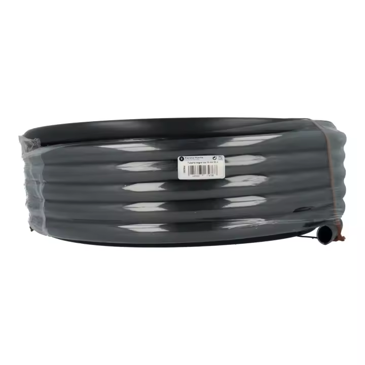 PLANETA HUERTO | Tubería Negra Lisa 16 mm 25 m – Tubería Resistente para Instalaciones de Riego a Gran Escala - 1