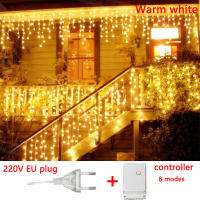 Guirnalda De Luces LED Para Exterior 4x0.6m Decoración De Navidad Para Patio Fénix De Hadas Cinta De Luces Para Bodas Y Jardines - details 0