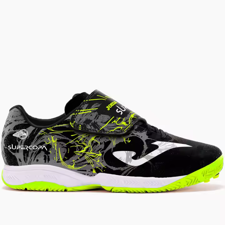 Zapatillas Futbol Sala Joma Super Copa JR 2401 Negro Indoor 106022  Calzados DEPORTES FUTBOL-SALA Joma MARCAS - 1
