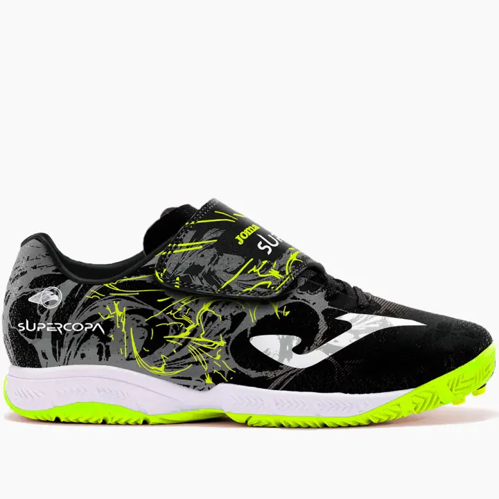 Zapatillas Futbol Sala Joma Super Copa JR 2401 Negro Indoor 106022  Calzados DEPORTES FUTBOL-SALA Joma MARCAS - 1