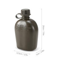 Botella De Agua Para Exteriores Y Camping 1L Botella De Mano Militar Con Tapa Para Buceo Y Supervivencia De Senderismo - details 4