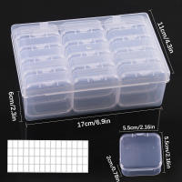Caja De Almacenamiento Para Pintura Diamante DIY Con Bordado Joyería Arte De Uñas Mosaico De Strass Multifuncional - details 0