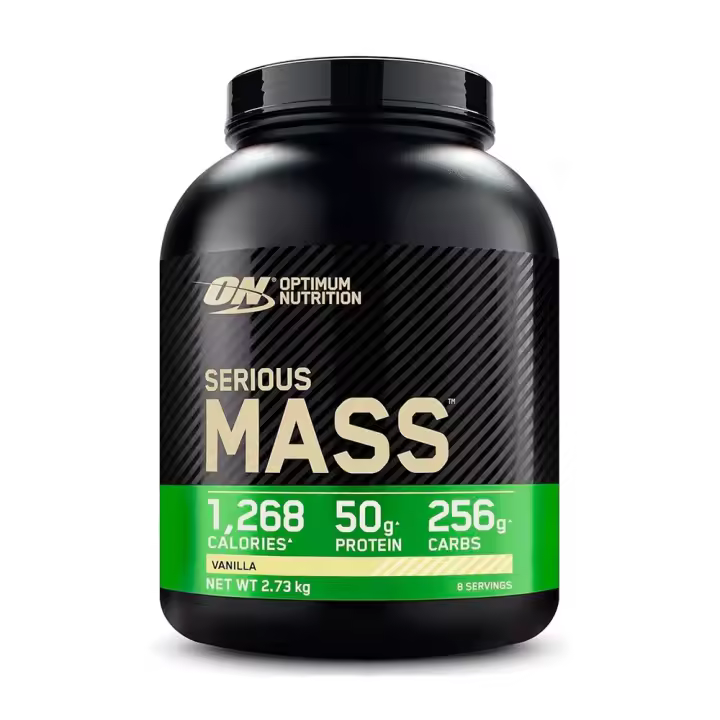 Optimum Nutrition - Serious Mass 2,73 kg - Proteína con creatina -  Sabor: Chocolate - 1