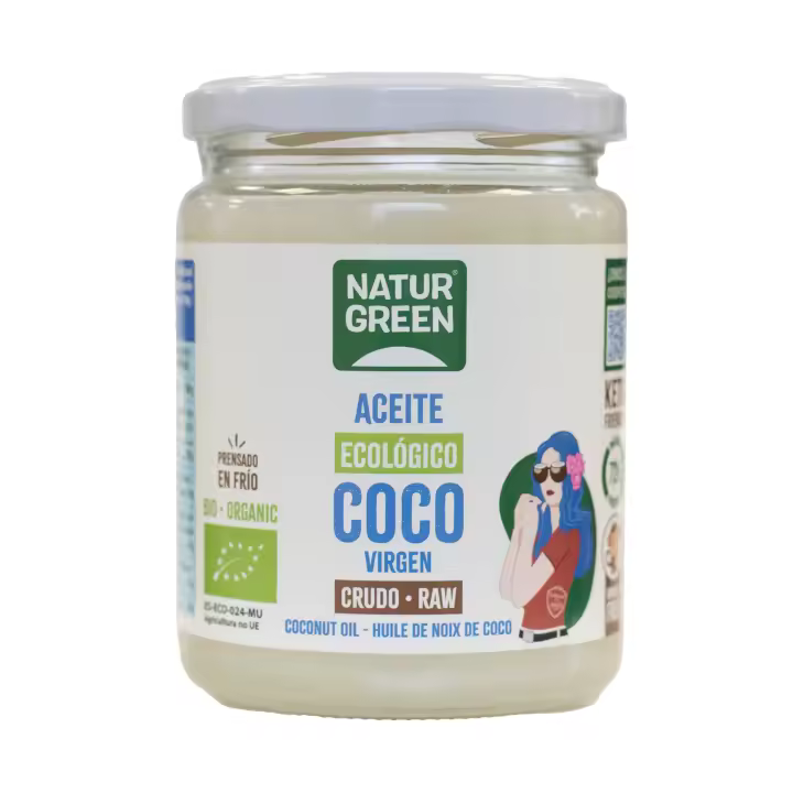 Aceite Virgen de Coco 400g/430ml NaturGreen - 1
