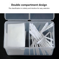 Caja De Almacenamiento Para Palitos De Cuidado Personal Transparente Plástico a Prueba De Polvo Para Maquillaje Y Cosméticos Organizador De Escritorio - details 5
