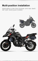 Bolsa Multifuncional Para Moto Rhinowalk 3L Estuche Lateral Y Cola Para Motocicleta Almacenamiento De Herramientas Accesorios De Motocicleta - details 2
