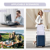 Mochila de viaje de cabina para mujer, bolsa para portátil de gran capacidad, Easyjet cark-ons, 45x36x20, Ryanair 40x20x25, resistente al agua - details 5