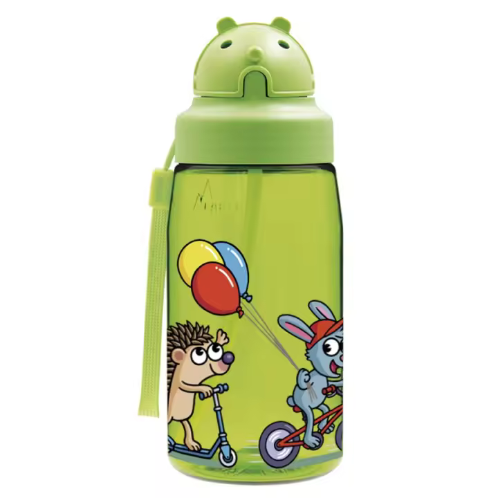 Botella BALLOONS de tritan 450 ml con pajita de Laken - 1