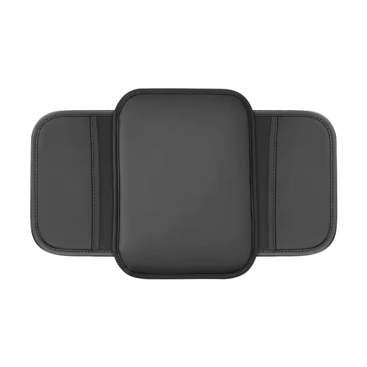 Protector De Consola Central De Coche Con Cubierta De Muñeca Y Bolsillo Lateral En PU Cuero Accesorios De Coche Para Adultos - 1