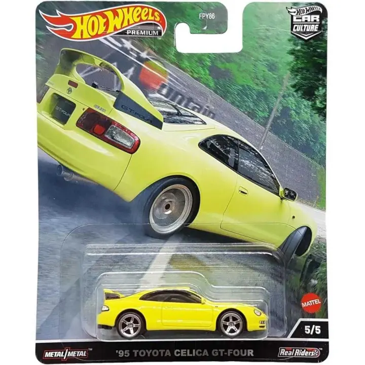 Hot Wheels Premium Mountain Drifters '95 Toyota Celica GT- Four - 1