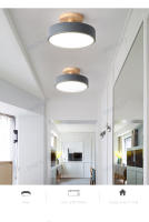 Lámpara De Techo LED Macaron Moderna Para Pasillo Aisles Corredor Escaleras Foyer Balcón Dormitorio Baño Iluminación Interior Fijación Self-Contained Incluye Bombillas - details 15