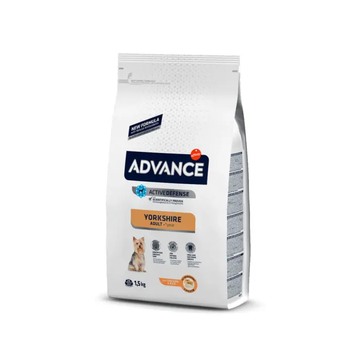 Advance Yorkshire Pienso para Perros Adultos 1.5 Kg - 1