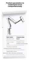 Soporte Ajustable Para Móvil De Lujo Con Diseño Oculto Para Teletrabajo Y Video Watching Soporte Para Cama Y Escritorio - details 11