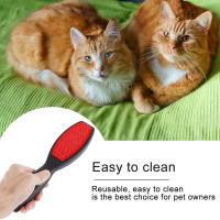 Cepillo De Pelusa Doble Cara 2Pcs Cepillo Para Ropa Eliminador De Vello De Mascota Para Perros Y Gatos Cepillo De Eliminación De Pelusa Para Sofá Muebles - details 6
