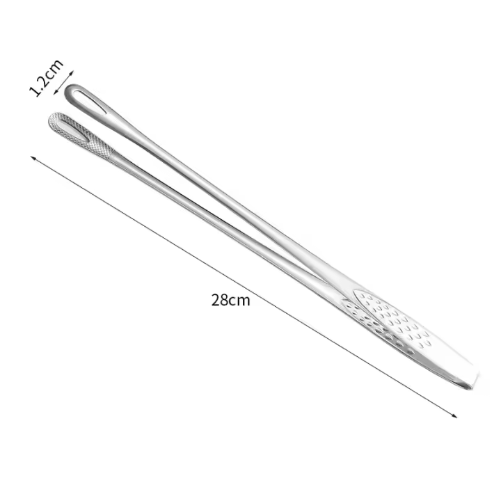 Pinzas De Barbecue De Acero Inoxidable Para Cocina Pinzas De Alimentos Para Asado Y Carne Accesorios De Cocina Pinzas De Cocinar - 1
