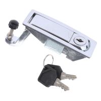 Cerradura De Compresión Para Puerta De Bote RV Con Llaves Cerradura De Palanca De Presión a Nivel Con Llaves Cromada Para Armario Y Piso Del Cockpit - details 4