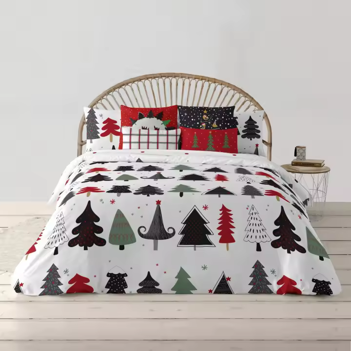 BL Belum | Funda nórdica Navidad 50% algodón - 50% poliéster, Funda nórdica con Botones Laponia 5 135 (220x220) - 1