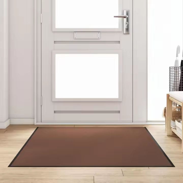 Alfombra Rectangular vidaXL Marrón 120x180 cm - 1