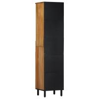 vidaXL Mueble de baño de madera maciza de mango marrón 38x33x160 cm - details 2