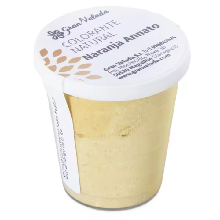 Colorante Natural Naranja Annato en Polvo | 100% Vegetal para Cosméticos DIY y Jabones Artesanales | Soluble en Agua | Amplia Gama de Tonos Naranjas - 1