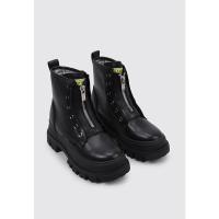 buffalo london  ASPHA ZIP Botas Con Plataforma Mujer Negro - details 0
