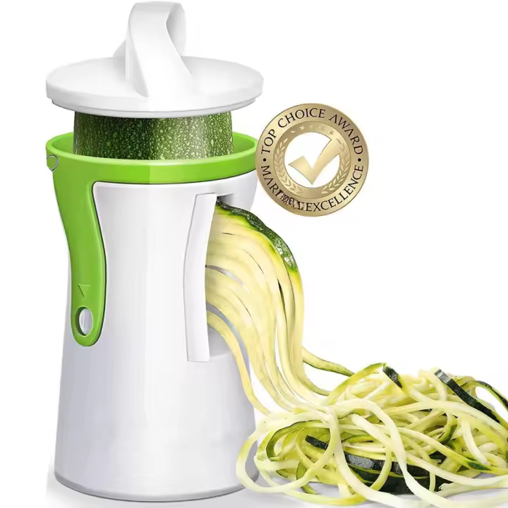 Lmetjma spiralizer de arce inoxidable para verduras y frutas herramienta de cocina eco-amistable y resistente para hacer pasta de Zanahoria kc0335 - 1