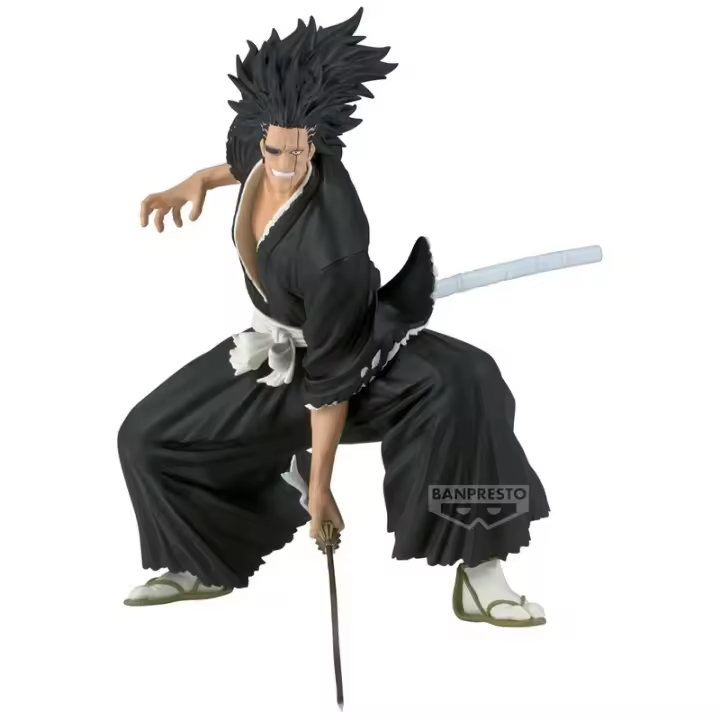 Figura Kenpachi Zaraki Vibration Stars Bleach 13cmFigura  Coleccionable - Idea de Regalo- Mercancia Oficial - Juguetes para Niños y Adultos - Movies Fans - Muñeco para Coleccionistas y Exposición - 1