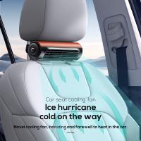 Ventilador de asiento de coche nuevo 2025 con USB, ventilador de respaldo con alta potencia eólica y ventilación eléctrica para asiento de coche. - details 0