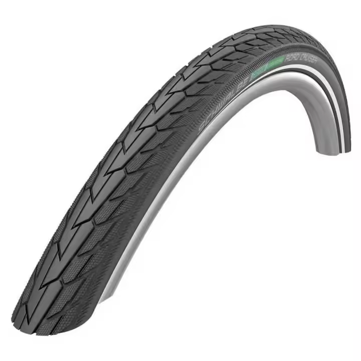 Schwalbe Cubierta Rígida Urbana Cruiser Hs484 Wired Green 24´´ X 47 - 1
