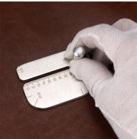 Herramienta Auxiliar De Talla En Cuero Con Punzón Y Herramienta De Acampe De Borde Chamferado R5 R10 R15 R20 Para DIY - details 2
