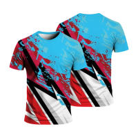 Camiseta De Verano Para Hombres Y Mujeres Cómoda Y Ligera Con Cuello Redondo Manga Corta Secado Rápido Y Transpirable Para Uso Diario - details 6
