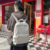 Mochila Grande Impermeable Para Mujer Con Gran Capacidad Estilo Trendy Para Estudio Y Viaje Con Bolsillo Para Portátil - details 25