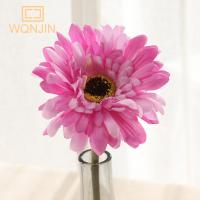 5PCS Decoración De Girasol Chrysanthemum Artificial Silken Colorido Small Daisy Arreglo Floral Para Casa Boda Estilo Girasol Gerbera - details 13
