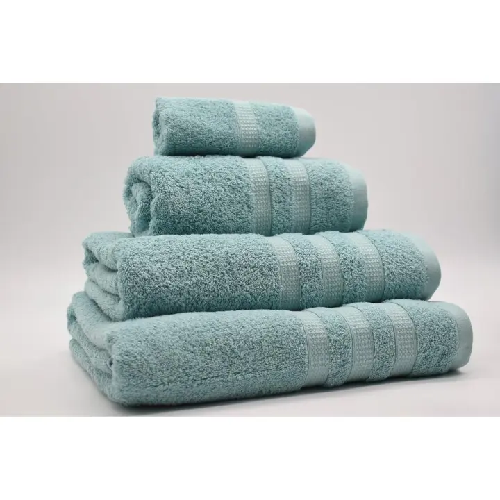 Toalla 100% Algodón de Rizo Americano Premium 500 Gr/m2 Verde Vidal Home (Medidas: 30x50cm, 50x100cm, 70x140cm, 100x150cm) - 1