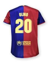 FC Barcelona Primera Equipación Temporada 24/25 Conjunto - Réplica con Licencia Oficial - Unisex niños, Dani Olmo - details 1